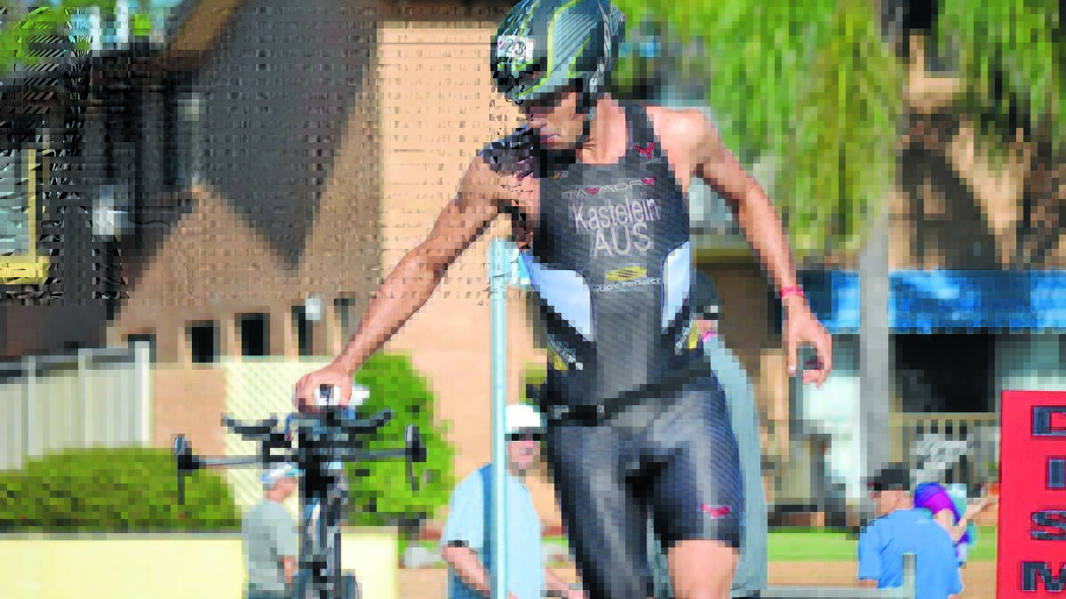 Mudgee’s  Nicholas Kastelein flew out for his training camp in Spain ahead of a hopeful spot at the half Ironman World Championships later this year. Photo: Sam Strong