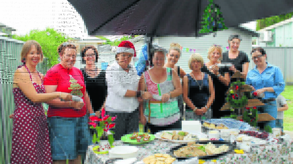 Mudgee Barnardos Temporary Family Care program held a Christmas morning tea for their carers and supporters on Tuesday. Pictured (from left) Suava Tanner, Deb Malone, Sarah Davies, Beth Numeyer, Stacey Kelly, Shelley Jones, Caroline Santos, Daniele Chedel, Jodie Polkinghorne, and Kellie Smith.