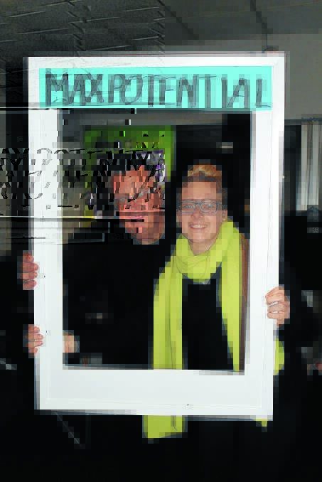Max Potential creator Wayne Deeth and 2015 young adult Anneliese Woods-Smith showed off their best sides at the Max Potential Showcase on Thursday night.