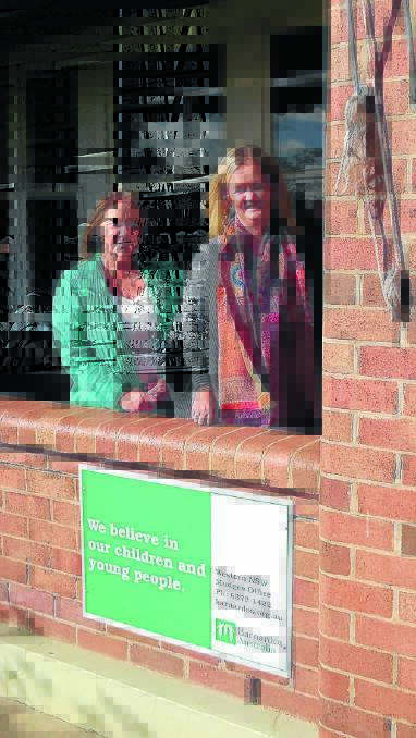 WELCOMING: Barnardos Mudgee will be holding a free barbecue for Homelessness Prevention Week this Thursday. Pictured are Domestic and family violence case worker Carol O’Reilly and  Acting Program Manager - Mudgee Programs Kate Cormie.