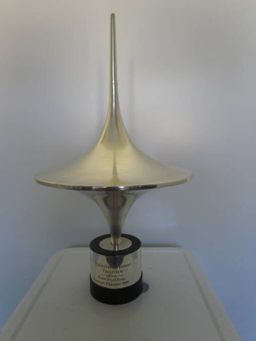 STOLEN: Can you help find Peter Brock's stolen pole position trophy from the Bathurst 1000 in 1977. This photo is of an identical trophy Brock was awarded on another year.