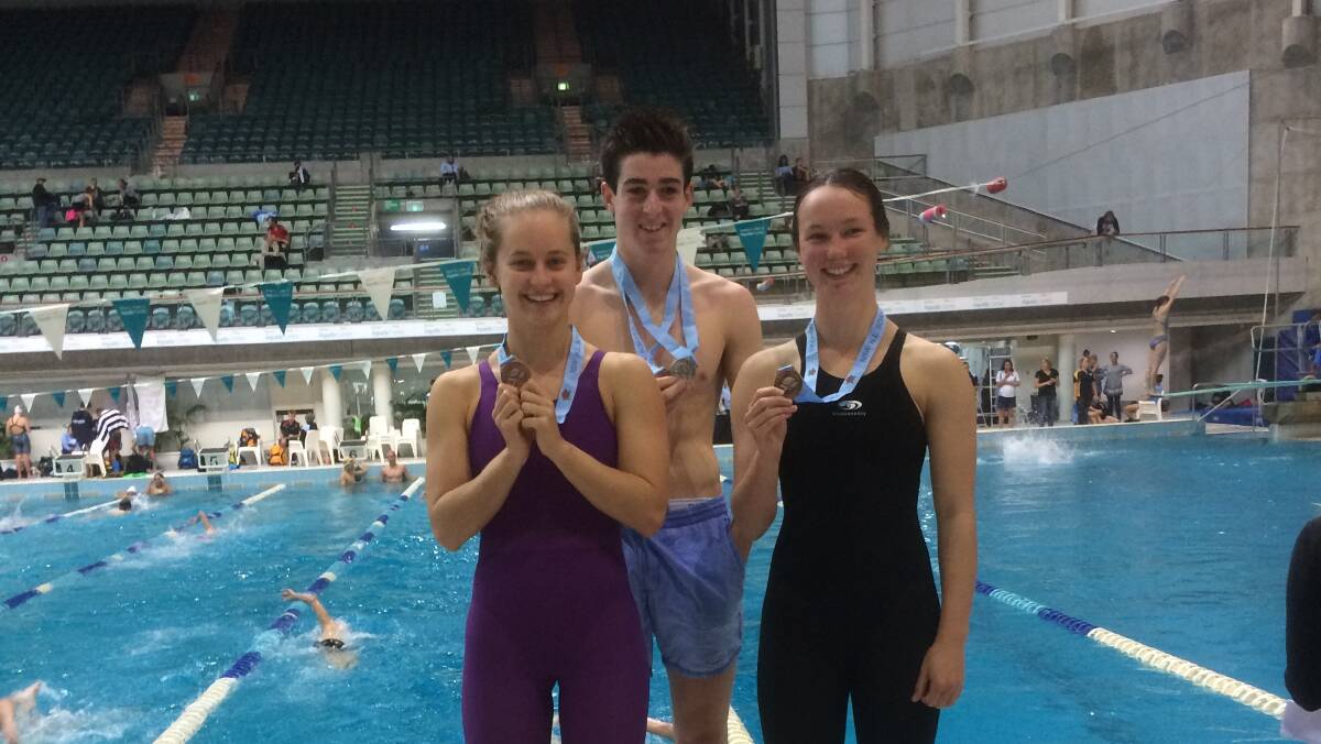 Luke Beckingham, Macy Morley and Lily Jessiman all found success in Sydney.