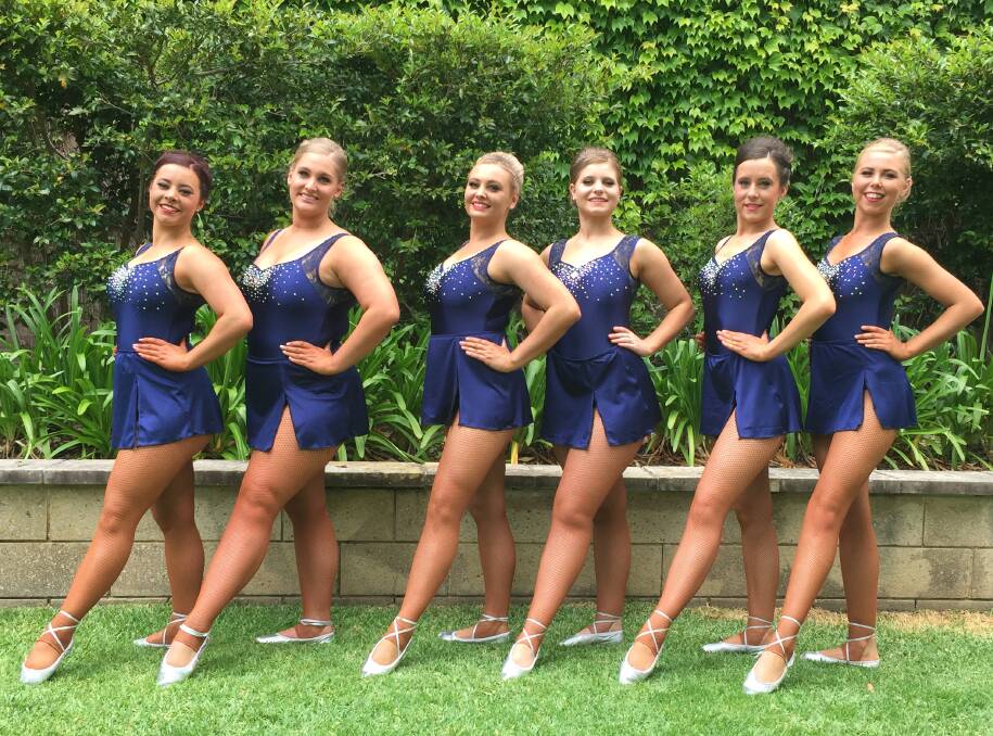 READY TO IMPRESS: Kia Morgan, Tamara Richards, Amy  Jones, Crystal Howlett, Jessica Neville and Louise Blackwell ready for the state competition. Photo supplied.