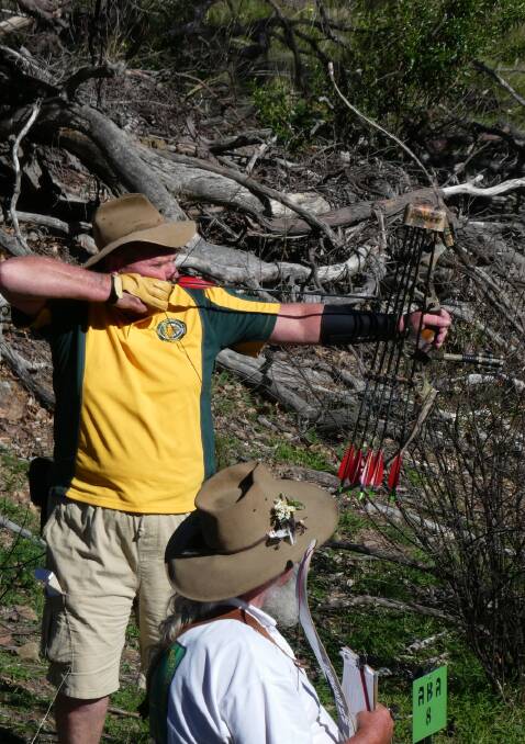 DEADEYE: Over 400 archers competed in one of the two tournaments.