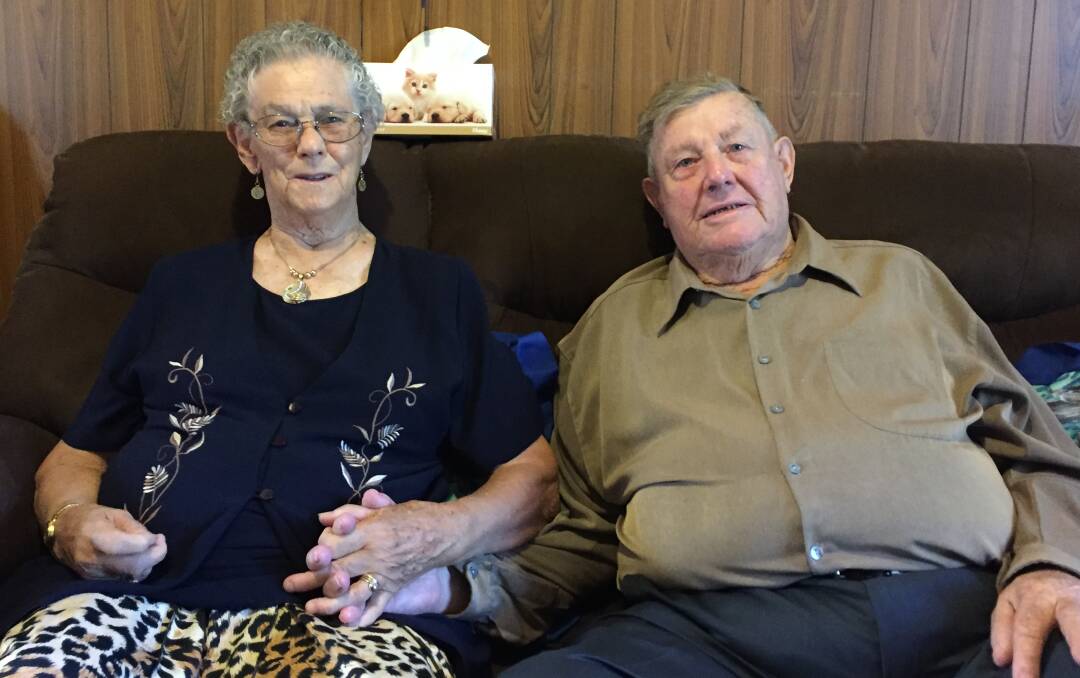 Ken (88) and Esther Evans (86) have been together for 70 years, recently celebrating their platinum anniversary.