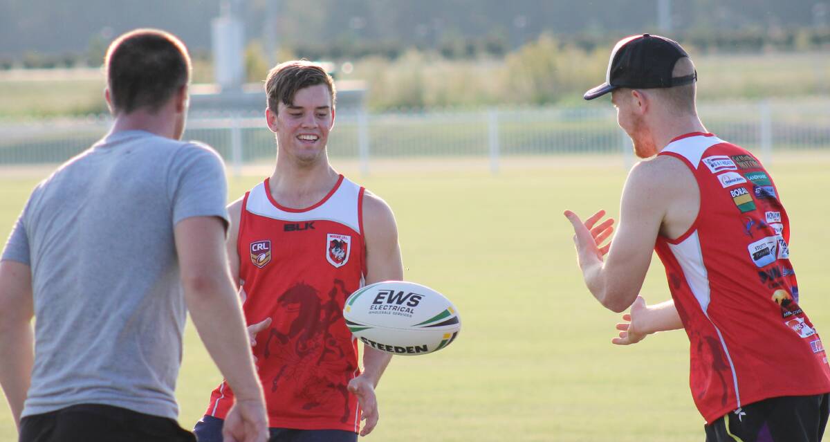 NEW SEASON: The Dragons started their pre-season yesterday, and are looking forward to the new challenge it will bring as defending premiers.