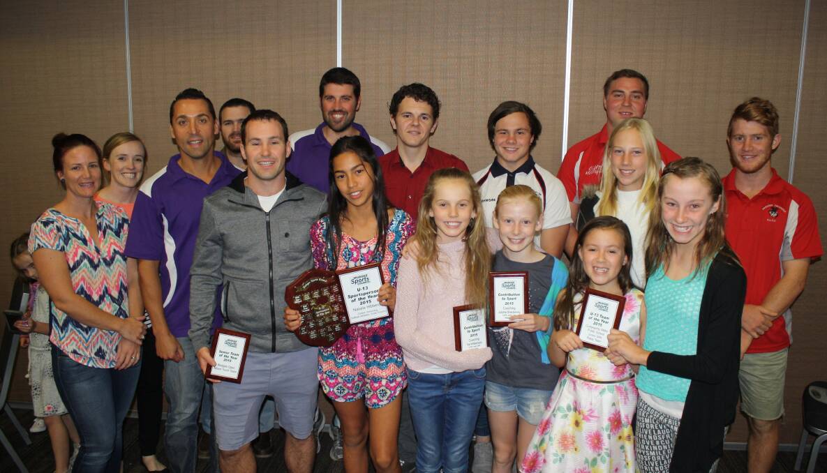 All winners of last year's Mudgee Sports Council Awards, including Sportsperson of the Year and those that assisted sports in Mudgee, or exceled in spreading the talent of the region into the Central West and beyond.