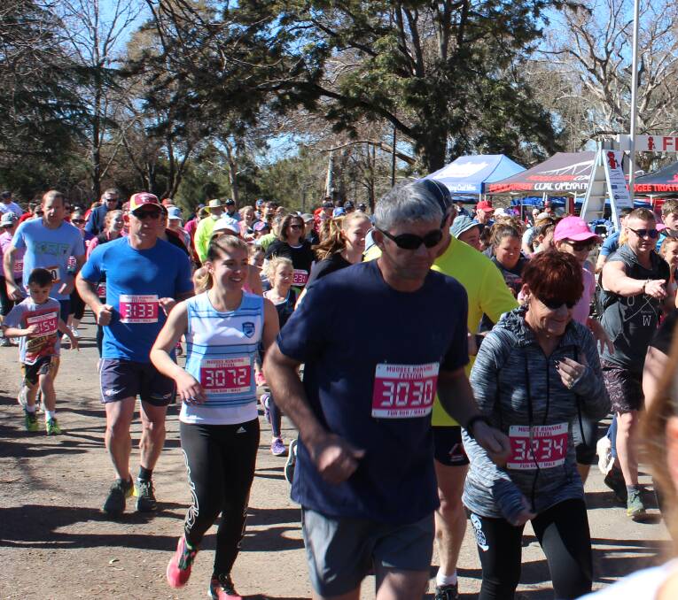 The Fun Run had a great turnout on Sunday, with a mix of walkers and runners turning out for the event.