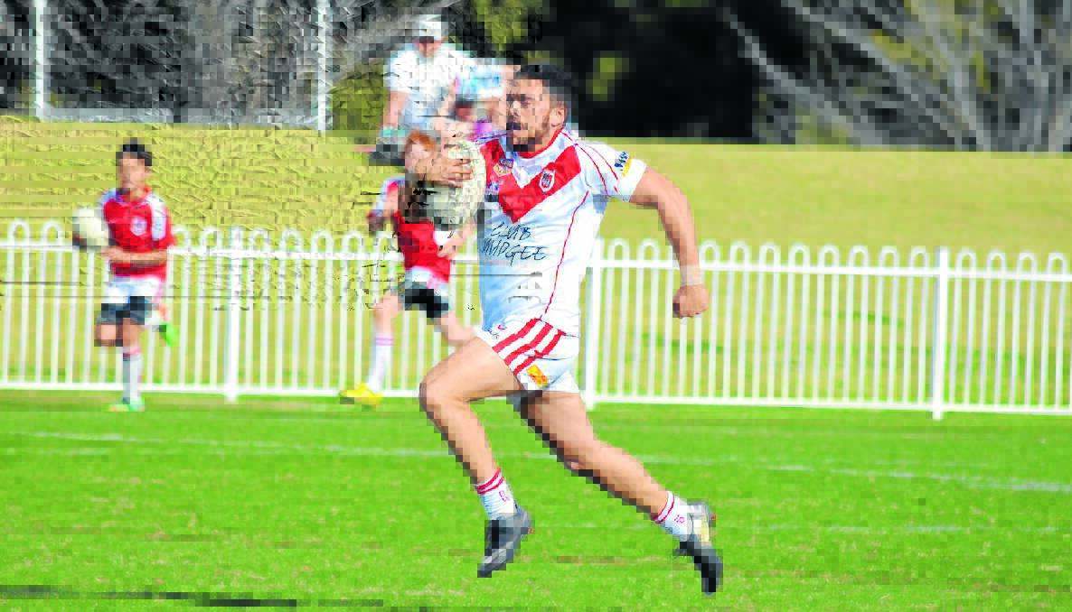 HIGH-FLYER: Corin Smith will return to Mudgee's line up in 2017, a huge boost for the Dragons.