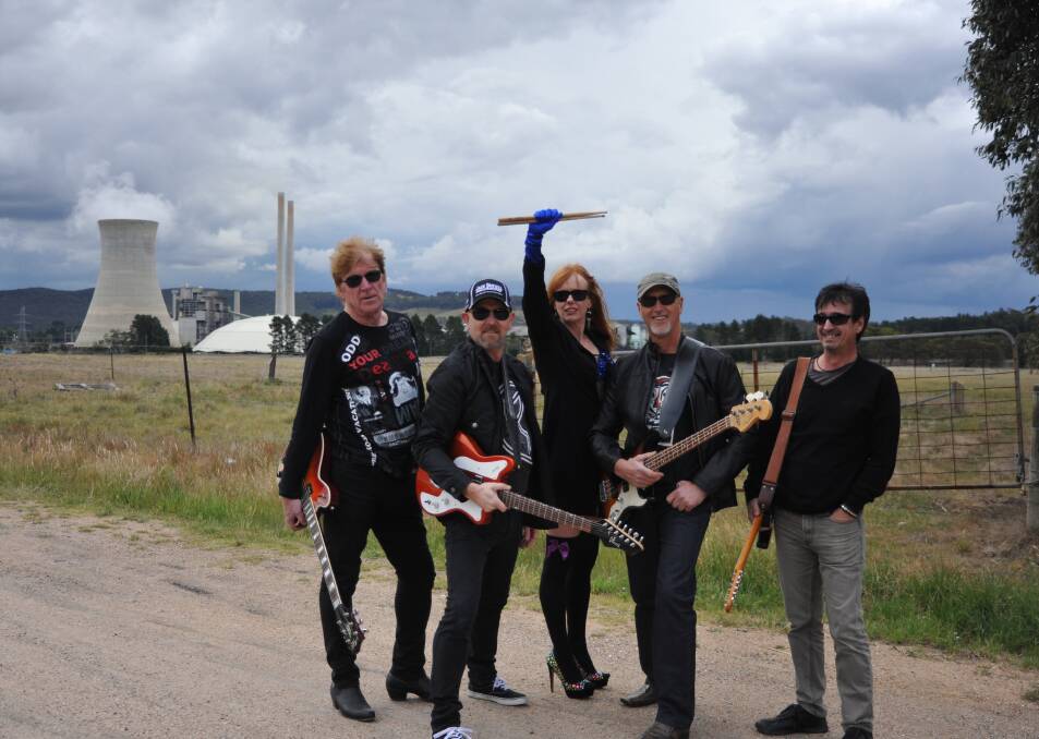 LIGHTNING: The five-piece band has been playing together for eight years and regularly performs in Kandos. Photo: supplied.