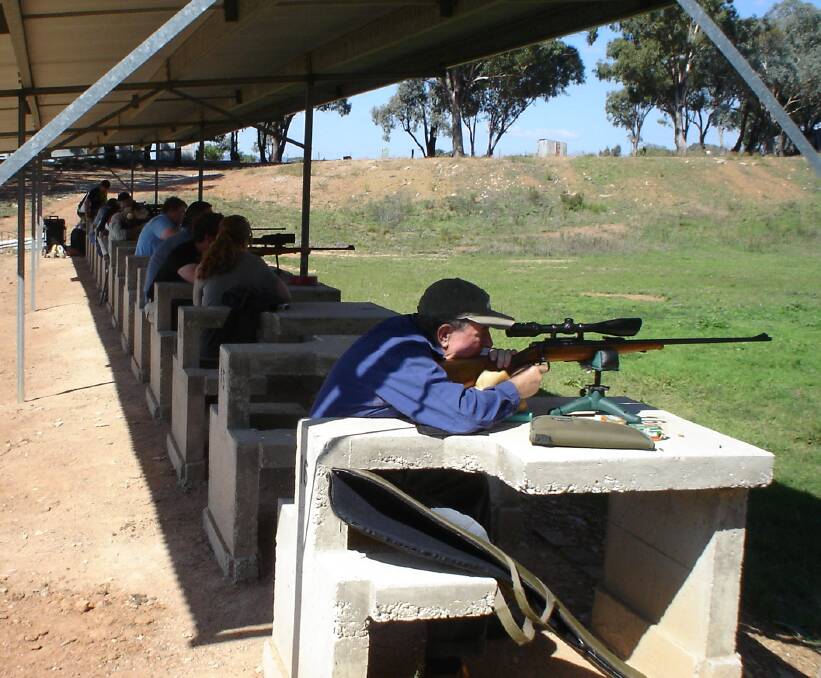 The short order allowed Faucett to retain his deadly accuracy at the 90m shoot.