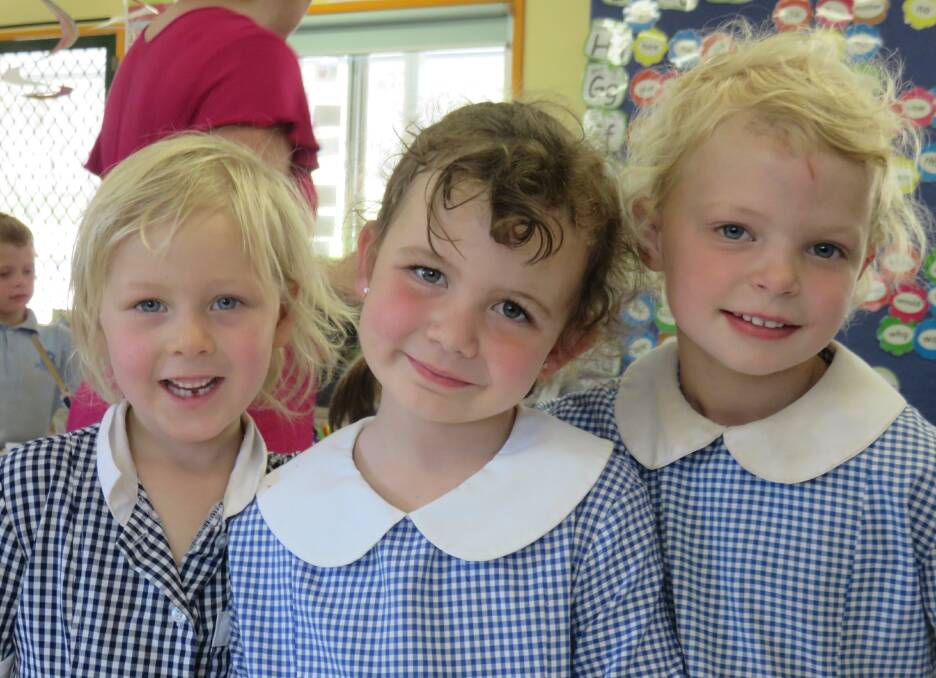 The smiling faces of kindergarten students in Orange and across the district