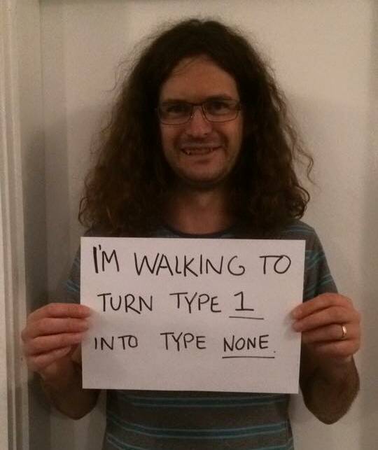 Tristan Fox, who will be walking on Saturday. He encouraged other walkers to come along on Facebook. "I'm walking to turn type 1 diabetes into type none. Come and join us in Lawson Park on Saturday."