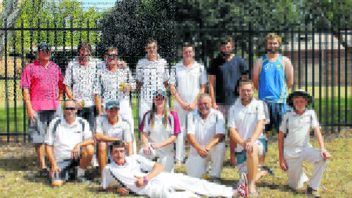 CLULOW'S CLAN: After winning the title in 2015 and 2016, Gulgong RSL will try to capture Gulgong District Cricket Association honours again when it takes on Goolma. Photo: Sam Potts.