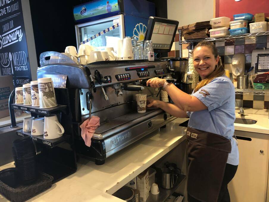 WHERE THE MAGIC HAPPENS: Astrid Ford and her Mudgee Muffin break team is up for the Franchise Council of Australia (FCA) NSW/ACT Regional Award. 