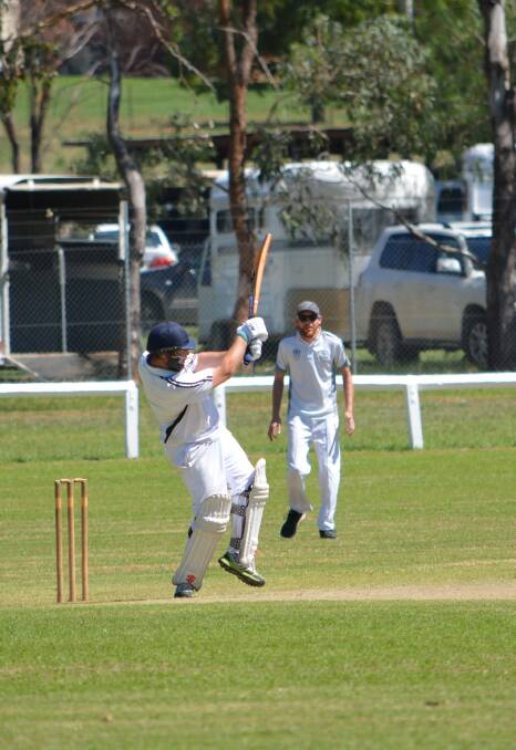 ONE MORE WIN: Mark Hundy (48 not out) played a pivotal role in Gulgong RSL's eight-wicket mauling of Centennial at Victoria Park on Sunday.