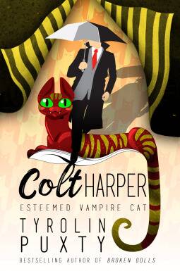 AWARD-WINNING: 'Colt Harper: Esteemed Vampire Cat' won the Readers' Favourite award in Florida. 