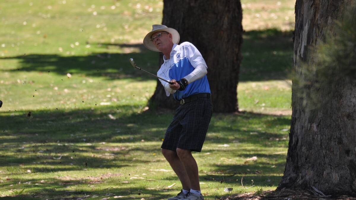 BLUE BATTLER: John Osborn has long been a tower of strength for Mudgee golf and on Sunday, he'll get the chance to play for his first pennants title. Photo: Nick McGrath