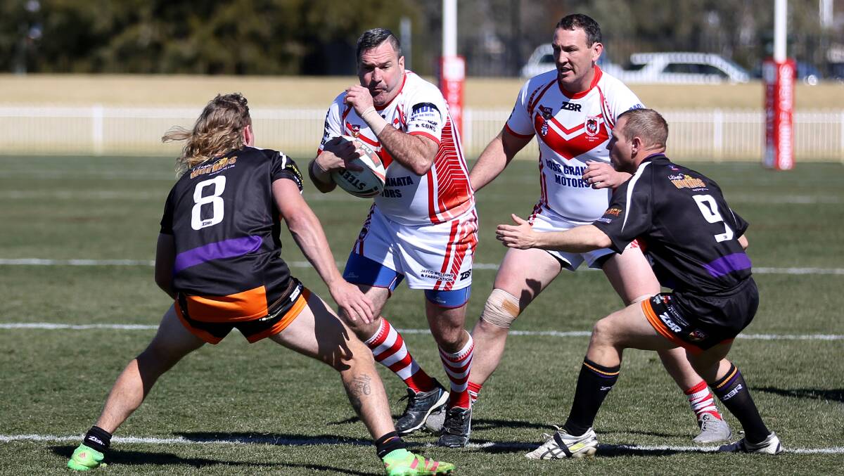 LEAD FROM THE FRONT: Ben Gregory will add to his illustrious group 10 career when he coaches the Mudgee Dragons throughout their 2018 campaign. Photo: Brian Jeffery 