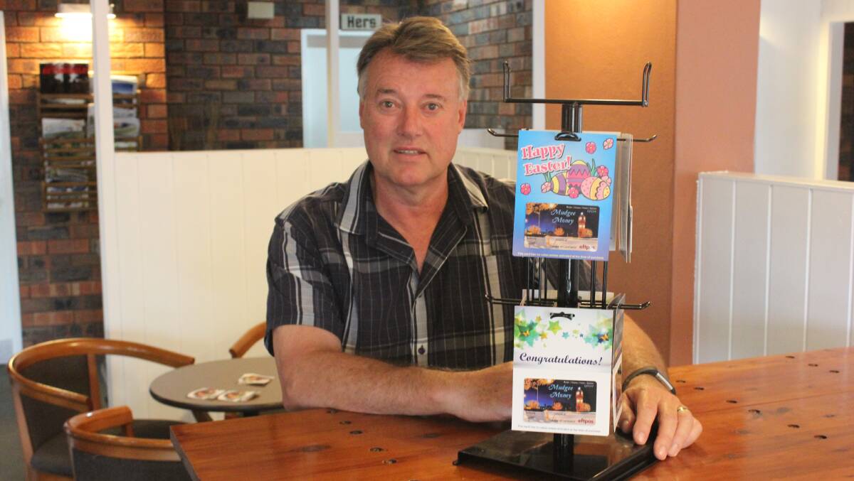 MUDGEE MONEY: Birthday, Easter, Father's Day and Congratulatory... these are just a few of the Mudgee Money cards you can buy. Photo: Jake Humphreys 