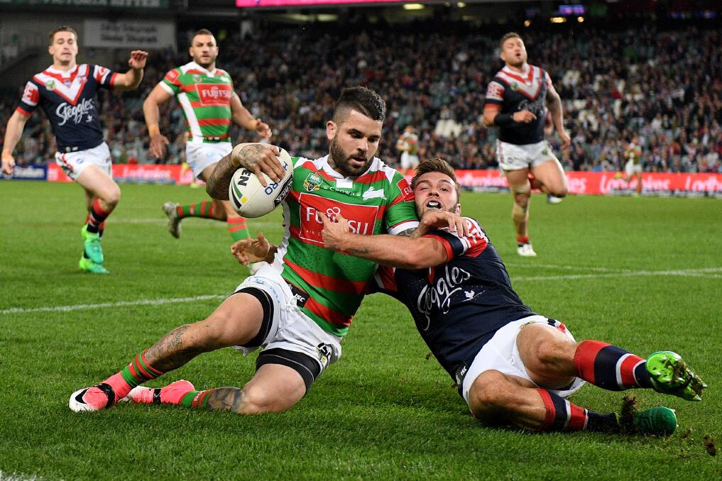 COSTLY: Souths' star playmaker Adam Reynolds will be forced to enter the regular season without any trial form under his belt. Photo: AAP Image/Dan Himbrechts.