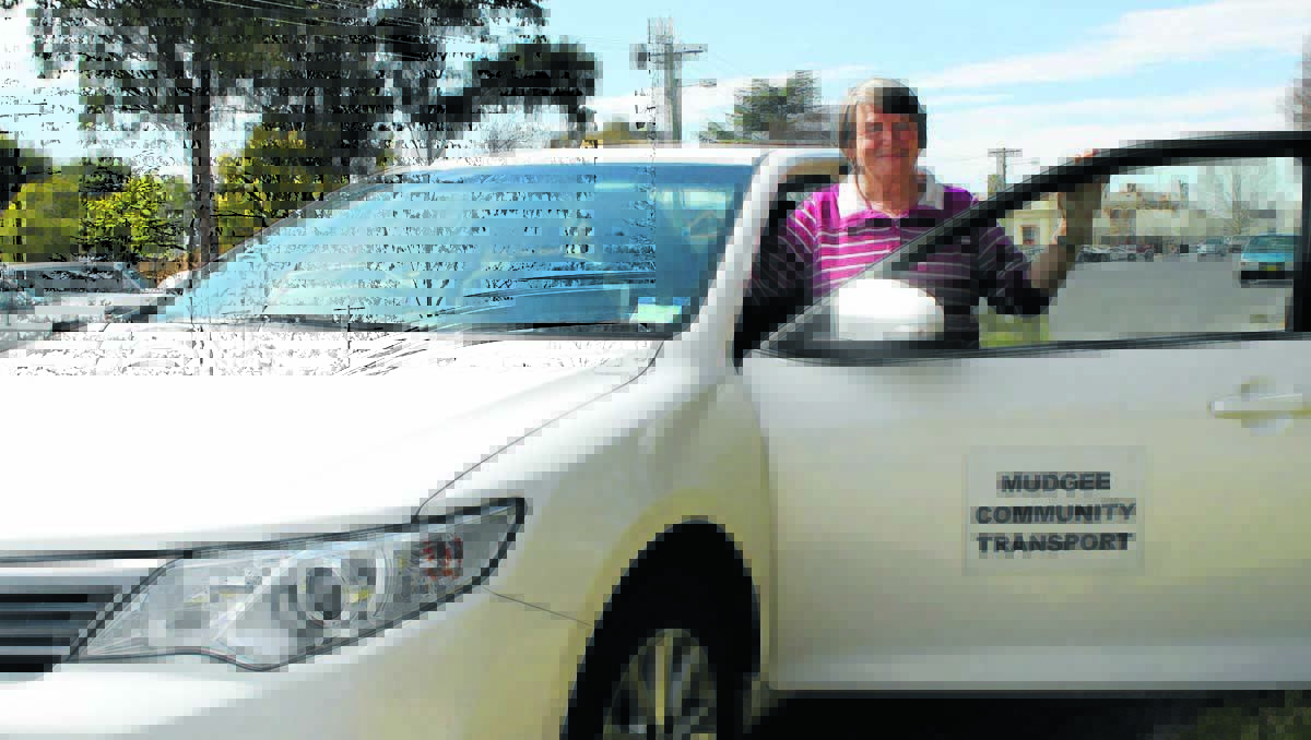 DRIVERS WANTED: Mudgee Community Transport volunteer Pat Burns has been driving for the service for nearly 18 years and is encouraging locals to join the non-profit organisation which she said is “a vital part of the community”.