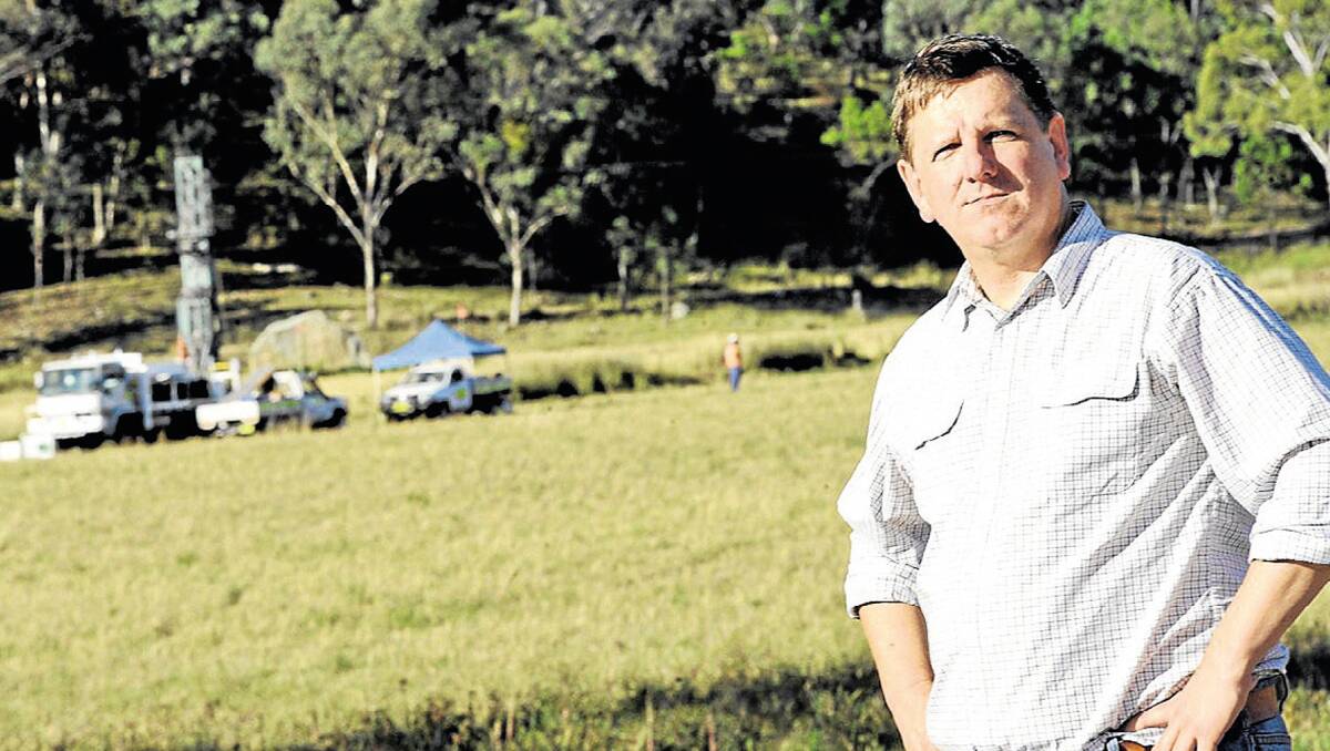 KNOCKED ON THE CROWN: Bylong’s Craig Shaw is worried about an objection from the NSW Division of Resources and Energy to a Crown Road closure on his property. PHOTO BY Courtesy of THE LAND