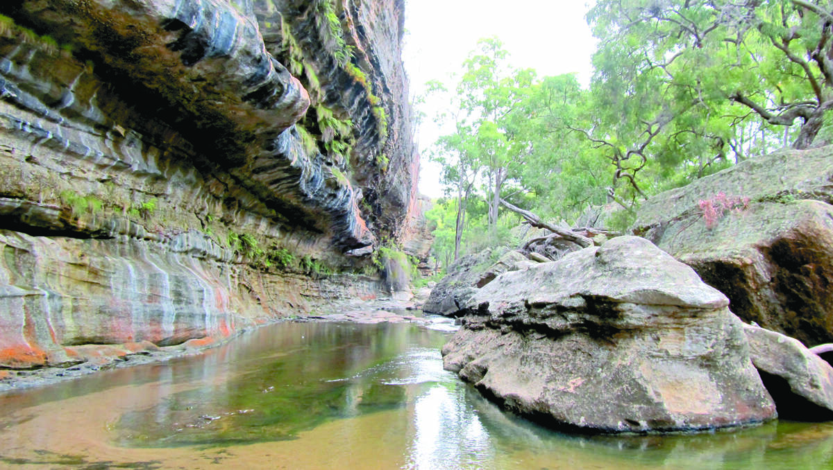 The Drip and Corner Gorge have been heritage listed by the National Trust.