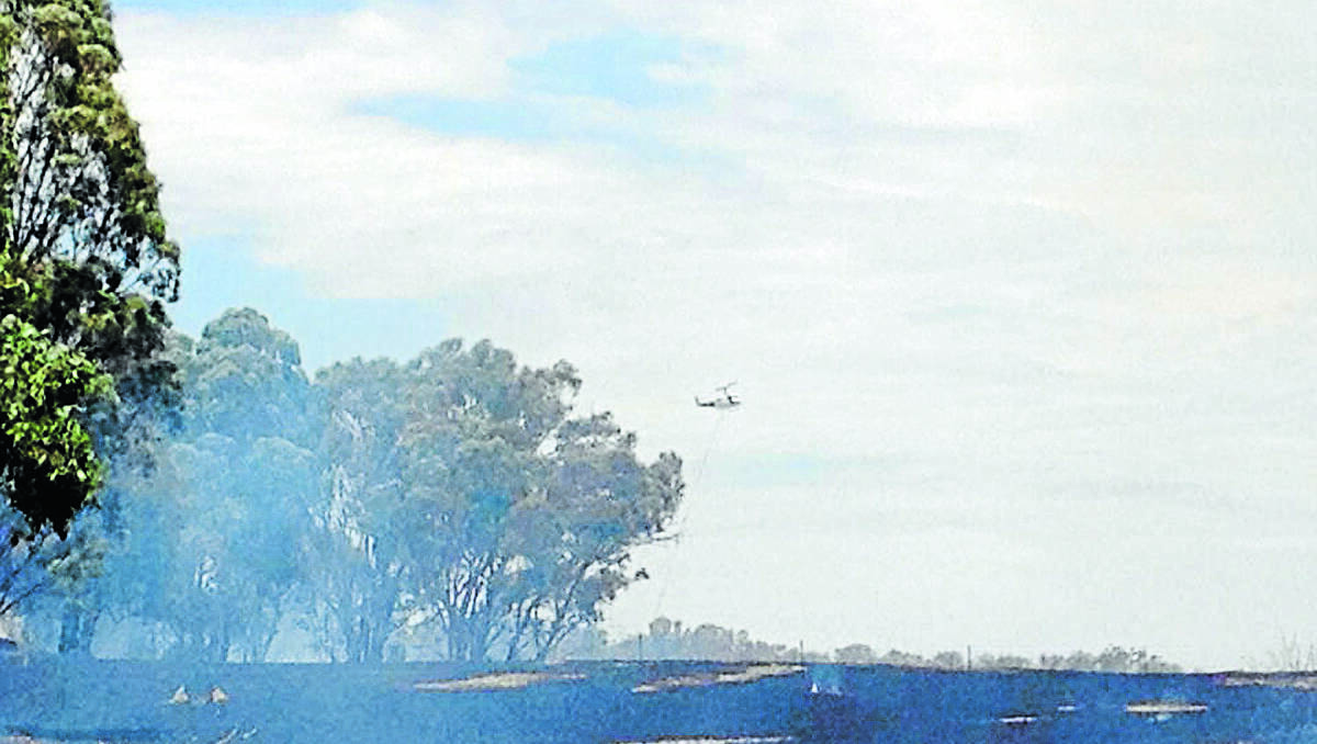 BURNING: An area of the 198ha near Hargraves that was burnt by bushfire in January. A man was sentenced in Mudgee Local Court on Wednesday for starting the blaze.