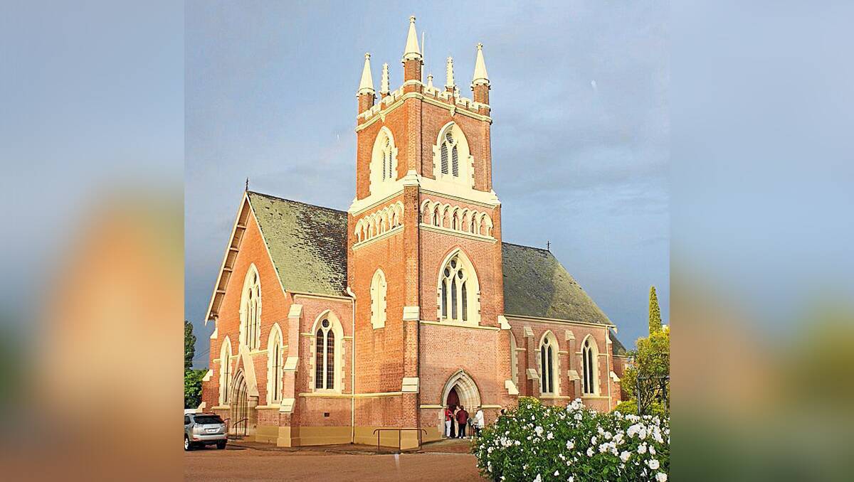 Bishop Ian Palmer says individual parishes in the Bathurst Anglican diocese, which includes St John Anglican Church in Mudgee (pictured) will not be affected by a Commonwealth Bank freeze on several of the diocese’s accounts.