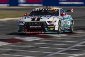 Supercars driver Chaz Mostert has claimed the opening Perth SuperSprint race. (HANDOUT/EDGE PHOTOGRAPHICS)