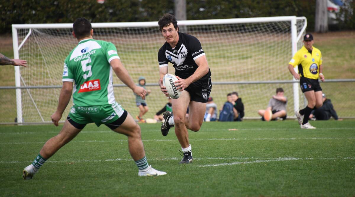 Forbes Magpies fullback Mitch Andrews will be one of the club's two captain-coaches this season. Picture by Amy McIntyre