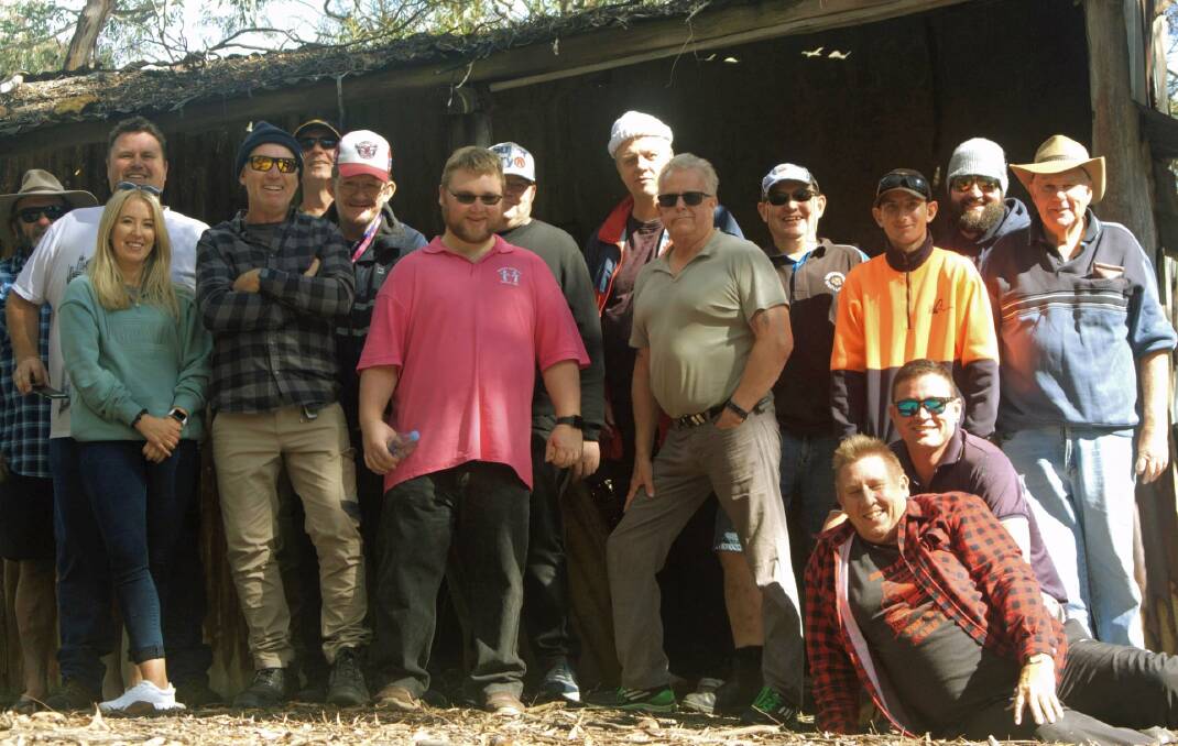 ADVENTURE: Mudgee & Districts 4x4 Club with Mudgee Disability Support Services clients and support workers at Mount Airlie. Photo: Dave McNair