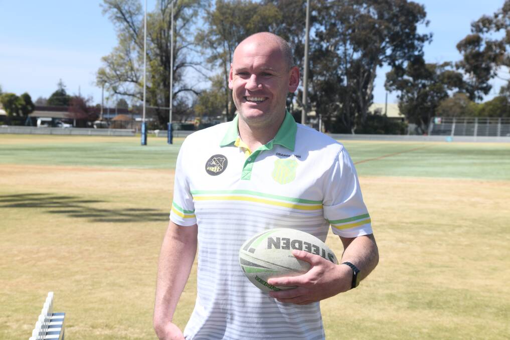 New Orange CYMS coach Jack Buchanan at Wade Park. Picture by Jude Keogh