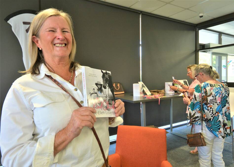 Sue-Ellen Lovett launches her new autobiography at the Dubbo Regional Library. Picture by Elizabeth Frias