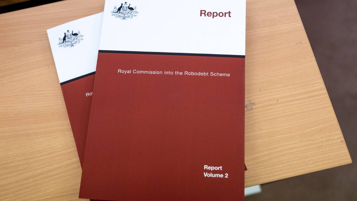 The government continues to respond to the robodebt royal commission findings. Picture by Gary Ramage 