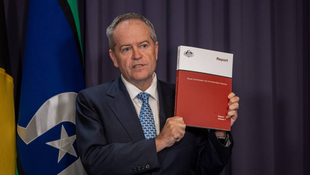 Government Services Minister Bill Shorten. Picture by Gary Ramage