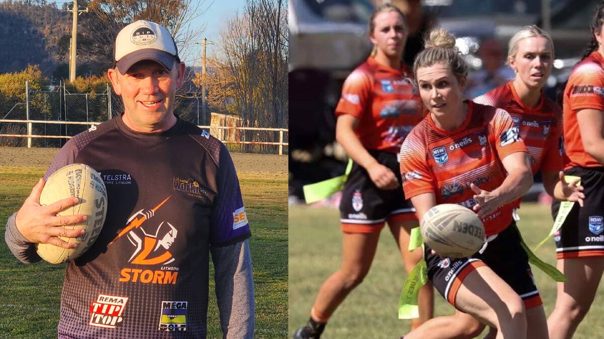 Peter Morris is first grade coach for 2024 (picture by Reidun Berntsen) and Hanna Healey is women's league coach for 2024 (picture by Eric Mahony). 