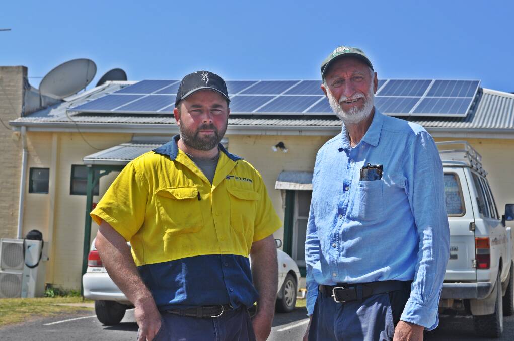 Visitors to Kandos cannot miss the gleaming, solar panels on the roof of the Kandos Rylstone Community Radio building in Angus Ave