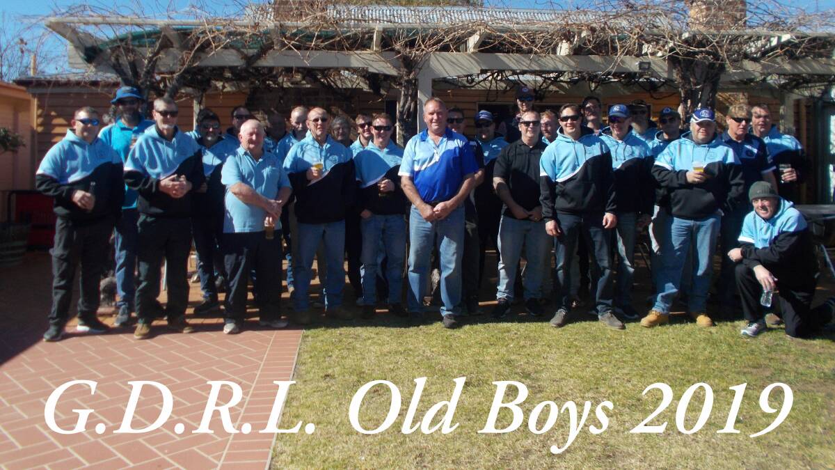 Each year some of the old retired Gulgong Rugby League players get together to reminisce over past events that happened during their playing careers.