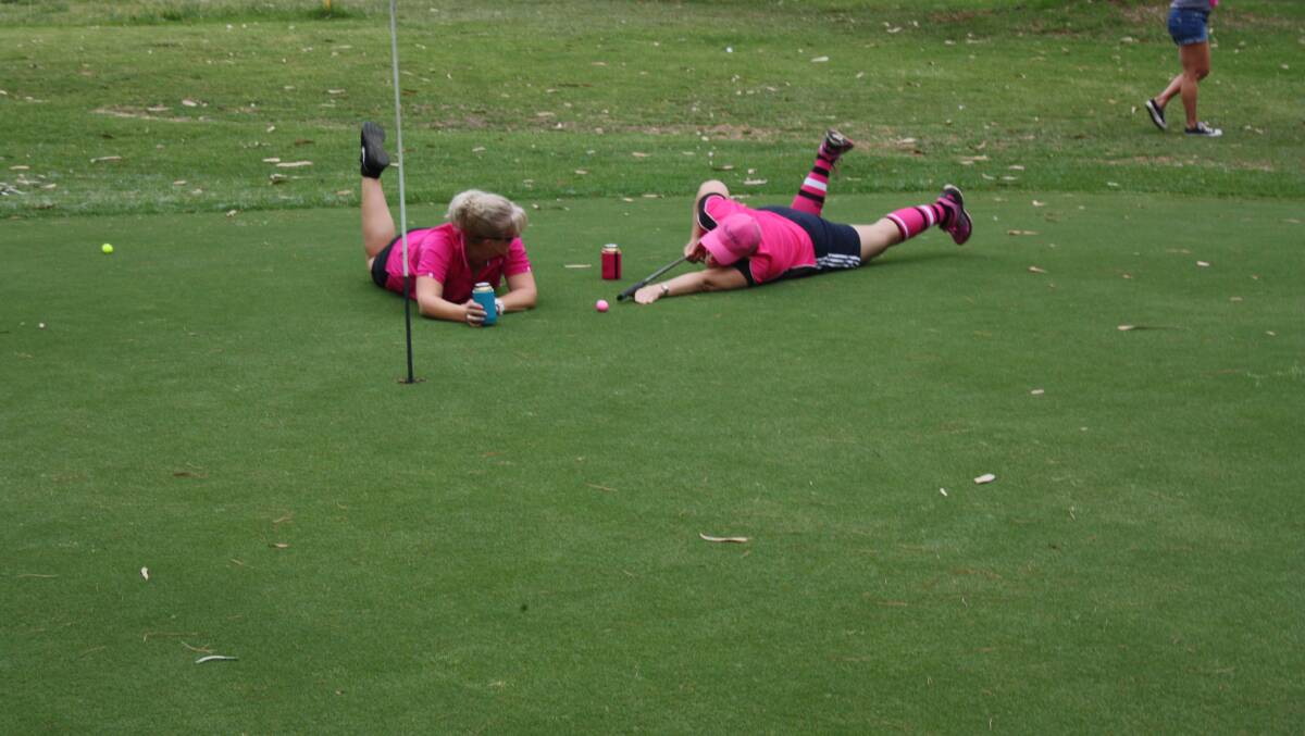 Gulgong Golf Course became a collage of pink last Saturday when the Gulgong Golf Club held their annual “Pink Day” in support of Tee off for Breast Cancer Trials.