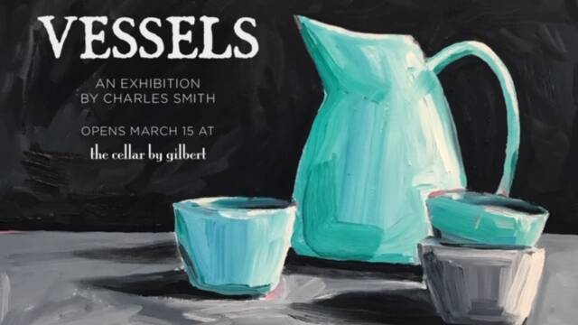 Friday, March 15: Exhibition opening Vessels at The Cellar by Gilbert, opening Friday night at 5pm. Mudgee based painter Charles Smith creates his beautiful vibrant bird portraits and landscapes.
