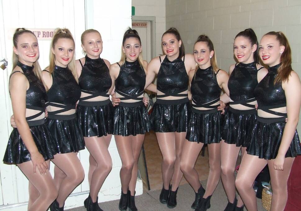 Step Up senior dancers at the latest Prince of Wales Eisteddfod gala concert.