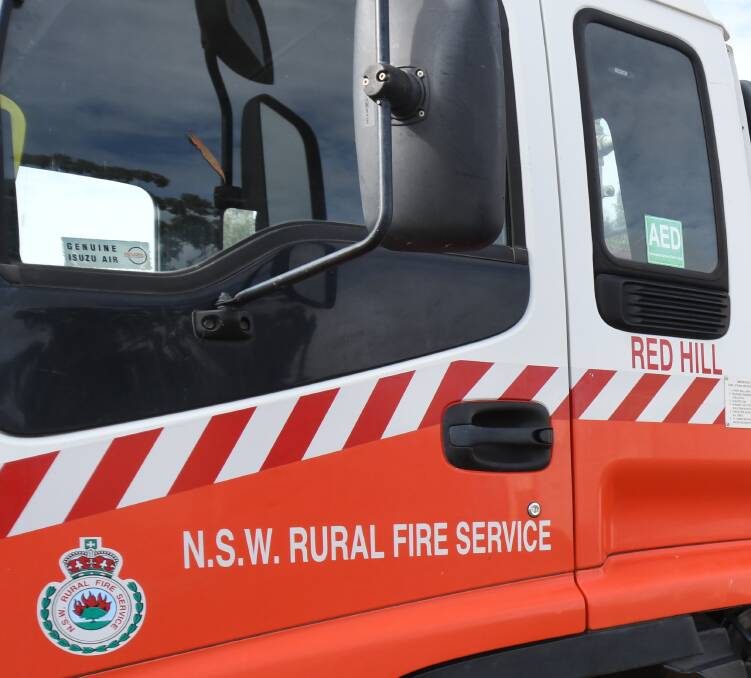 Generic photo of a NSW Rural Fire Service truck. Picture is from file