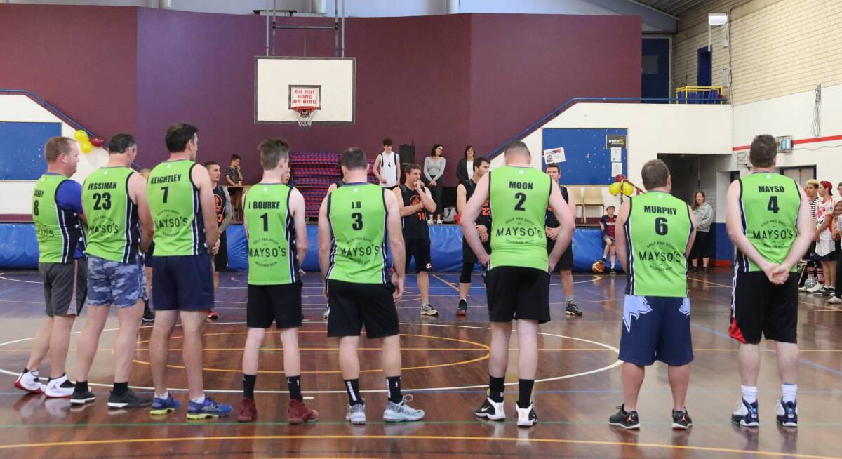 COURT SIDE: The Mudgee men's basketball championship will feature eight competing teams, up two on last season. Photo: Simone Kurtz