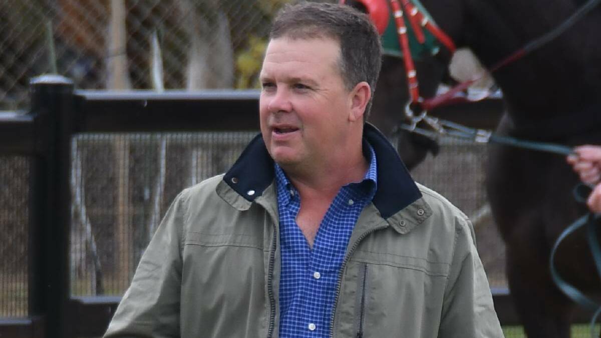 IN THE RUNNING: Mudgee trainer, Mack Griffith at an earlier race meet. Picture: BELINDA SOOLE