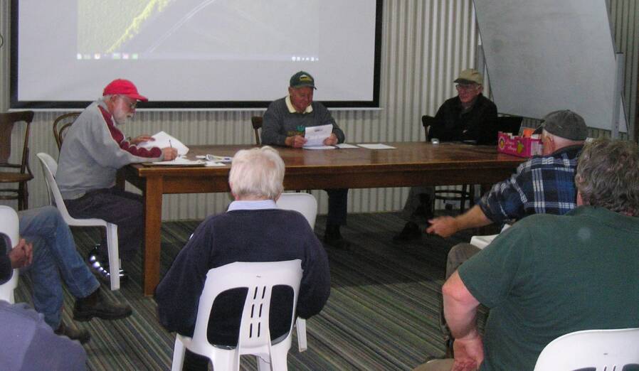 MEETING: Mudgee's Men's Shed held their AGM.