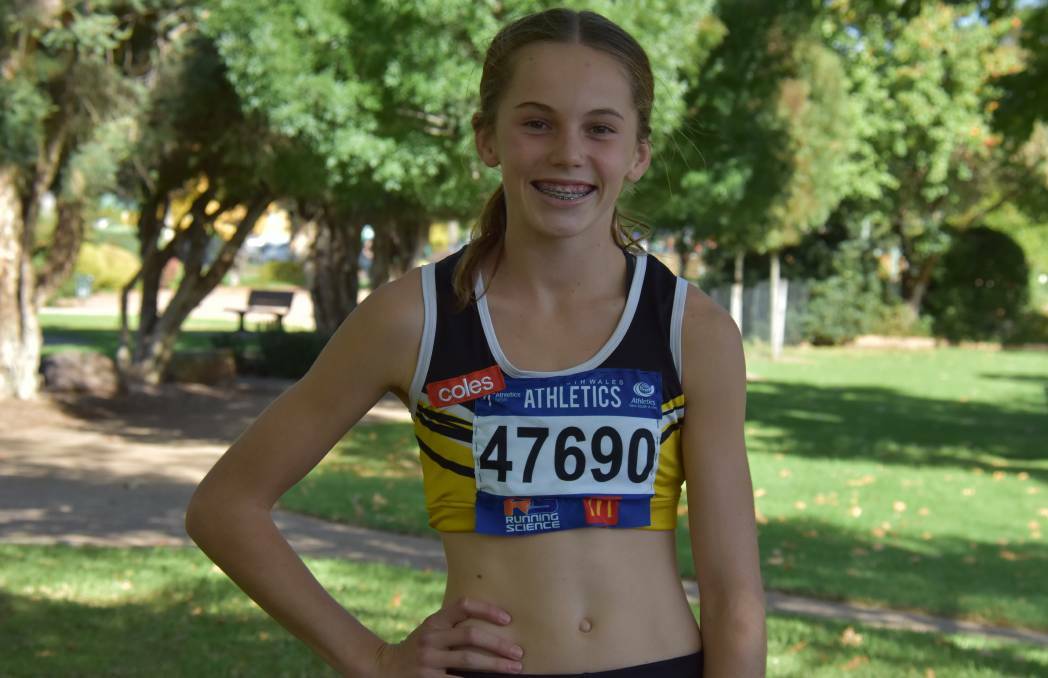 CANCELLED: Alesha Bennetts is one of 18 Little Athletics qualifiers who didn't get the chance to compete at the weekend's cancelled event. Photo: Jay-Anna Mobbs
