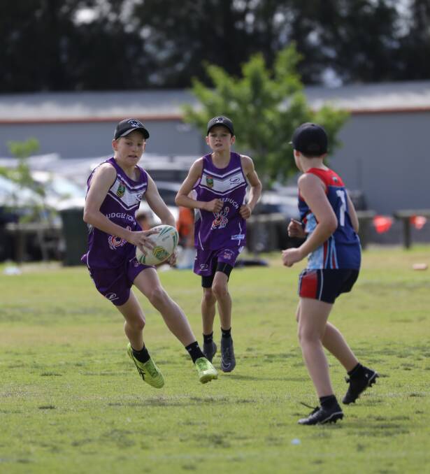 TOUCH: Youngsters at the Don Green Western Junior Championships in November last year. Photo: Simone Kurtz
