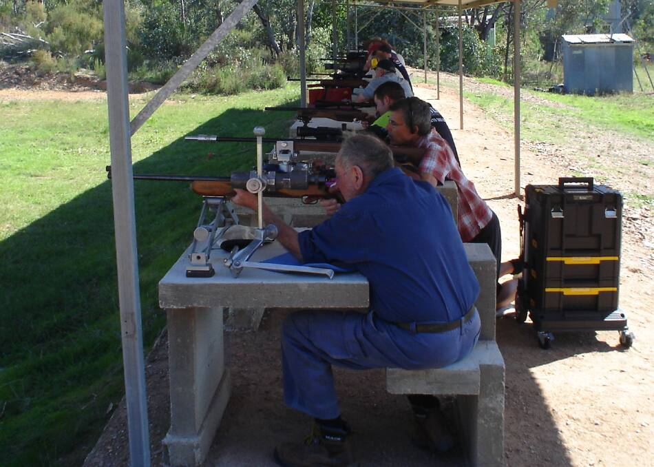 TOP SHOOTER: Leigh Milton top scored in Target Rifle with a solid 96.8 out of 100. Photo: File